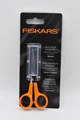 Fiskars Stitcher Scissors Classic Finns Stainless Steel Blades, 5''
