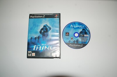 The Thing Sony PlayStation 2 PS2 Black Label Disc Only Tested Working Horror