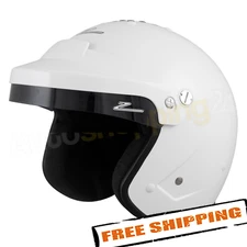 ZAMP H774001M Medium Gloss White Snell SA2020 RZ-18H Helmet
