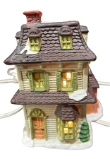 *National Christmas Collection Three Story House Santa's Best Christmas Village