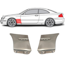 Für MB W208 1997- 2003 Reparaturblech für Frontkotflügel unten Satz/ L+R
