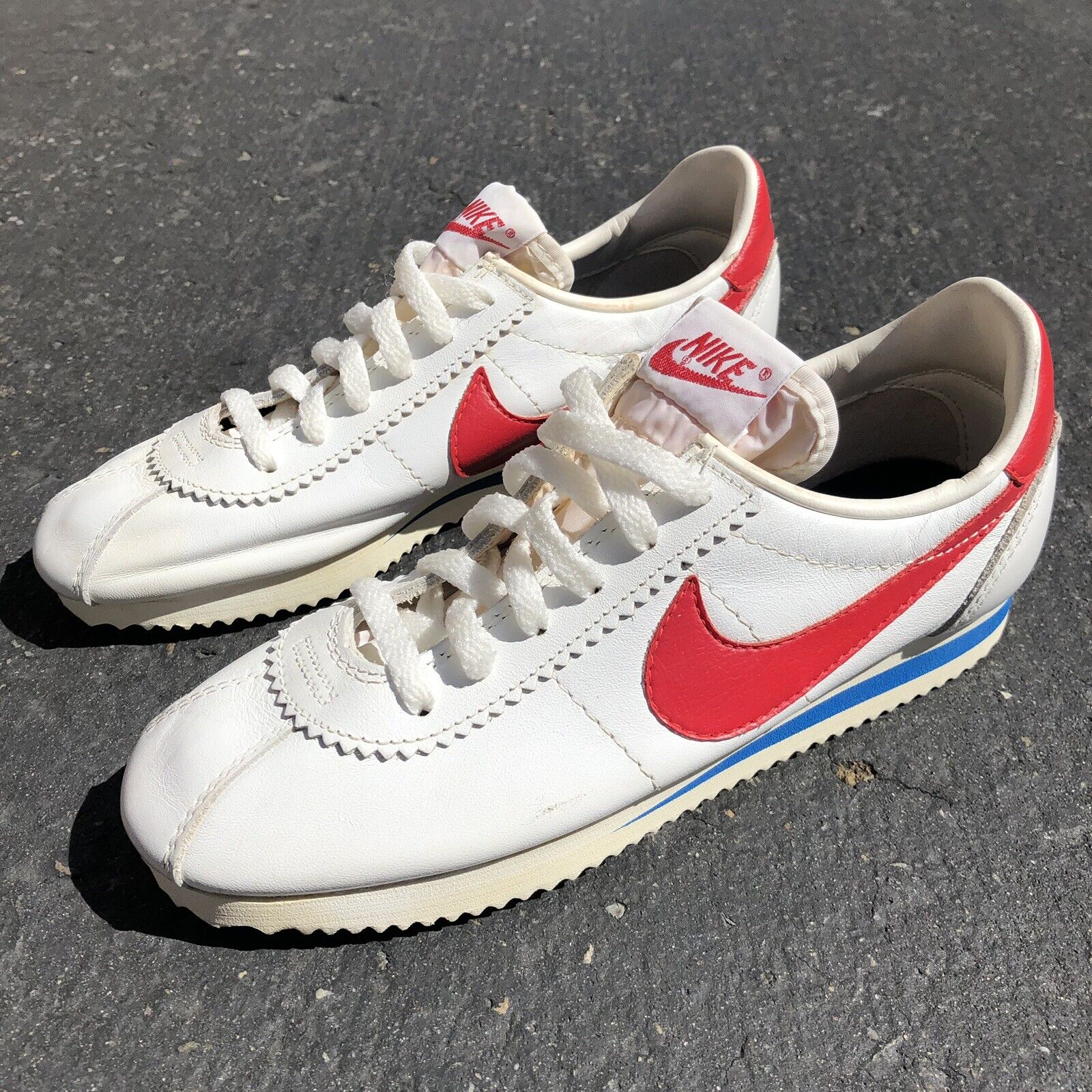 nike cortez vintage leather