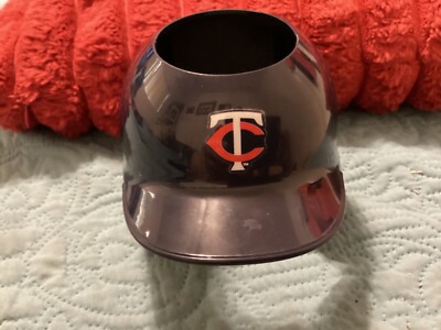 MINNESOTA TWINS MLB SCHUTT MINI HLMET DESK CADDY,NO CUP or CARD HOLDER $3.00
