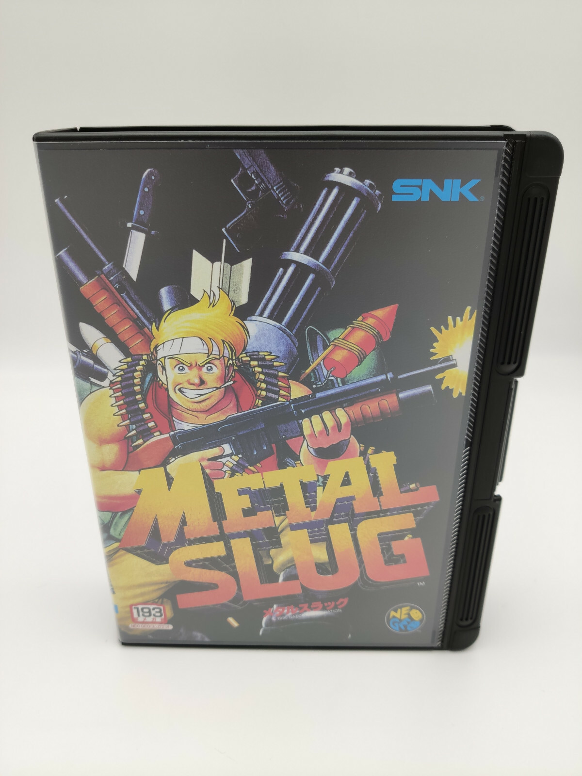 Best3dcasesshop Snap Lock Coque + Couverture Metal Slug Neo Geo AES Aucun