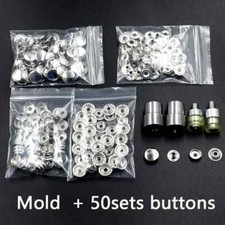 Hand Pressure Snap Mold Metal Buttons Dies Nickel-Free Eyelet DIY Nailing Tool