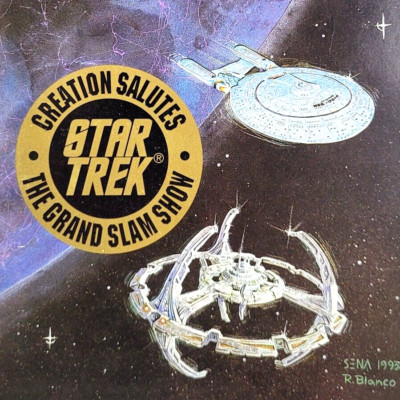 April 1993 Star Trek Grand Slam Show Convention Official Program Pasadena CA