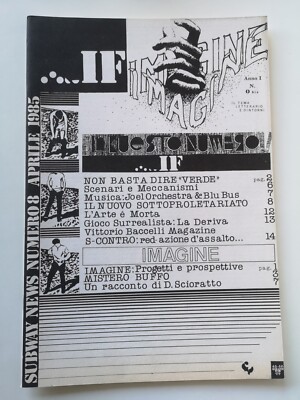 ... IF Magazin U-Bahn News Nr. 8 April 1985