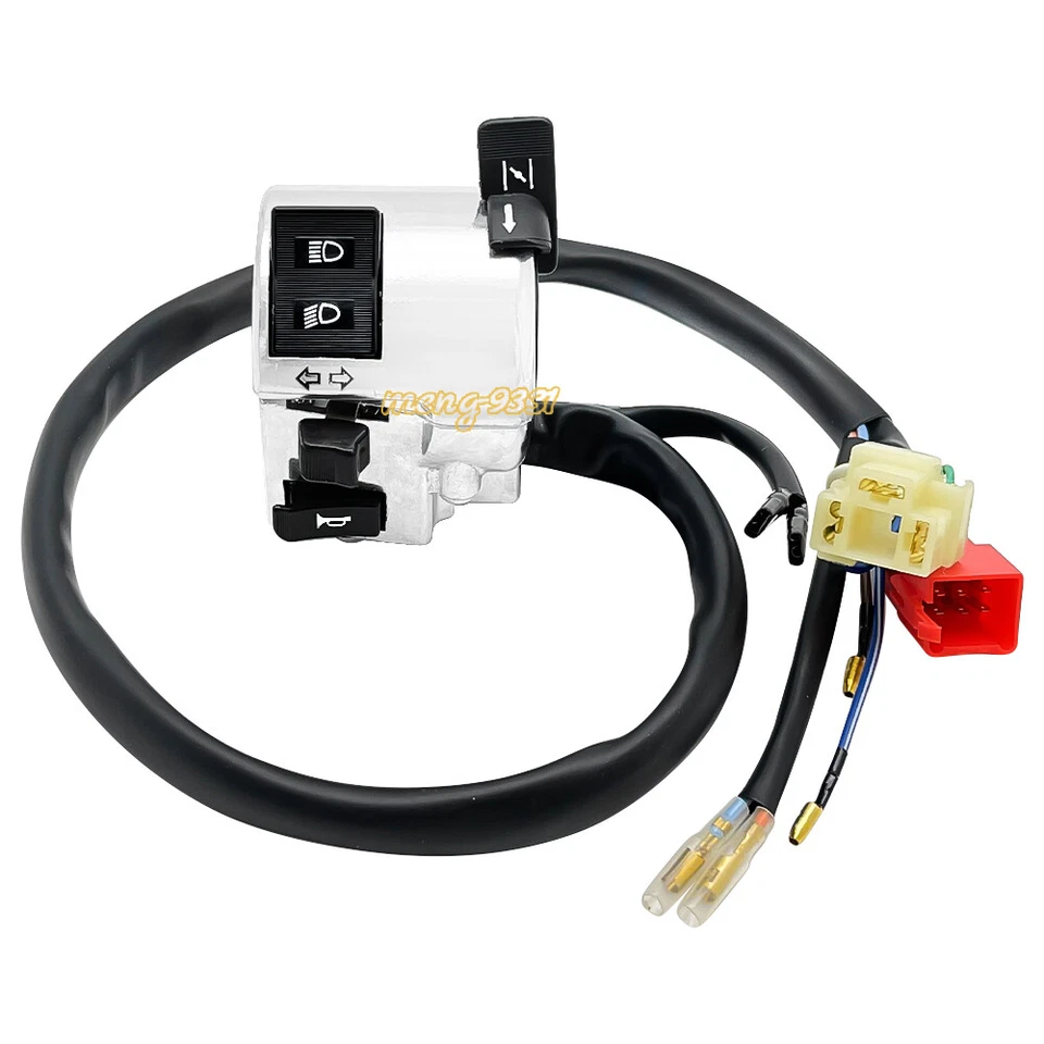 Interruptor de luz de señal de giro del manillar izquierdo para Honda Valkyrie 1500 GL1500 1997-2003 Foto 4 de 4