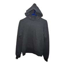 EVERLANE Men's The Track Hoodie Sweatshirt Size Small Gray Organic Cotton New