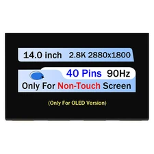 OLED LCD Non-Touch Screen Replacement 14" 2.8K For ASUS Zenbook 14 Q409 Q409ZA