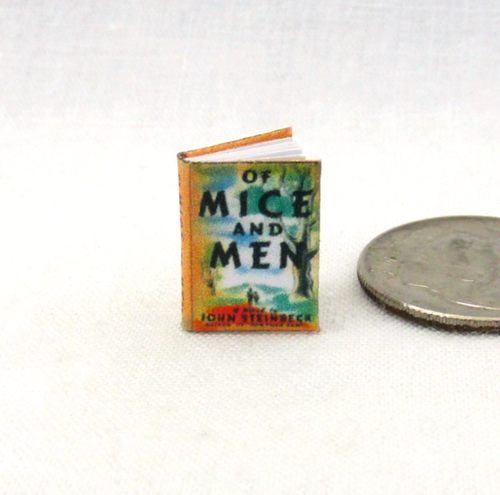 1:24 Scale 'The Secret Garden' Illustrated Miniature Book – Dollhouse Accessory