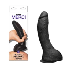 Suction Cup P-spot Cock Dido Prostate Massager Flexible Curve Design Sex Toy