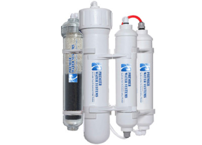 Portable Mini RO Reverse Osmosis Water System with pH Neutral 4 Stage 100 GPD