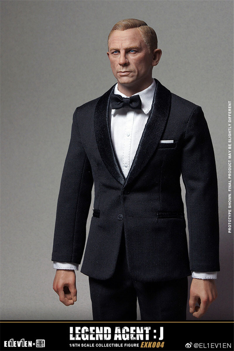ElevenXKai EXK004レジェンド エージェントジェームズボンド007 ELEVEN EXK004 Agent 007 James Bond Daniel Craig 1/6 Scale