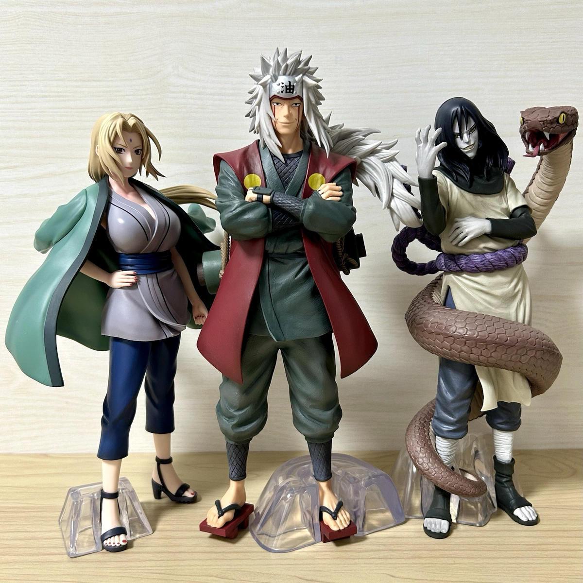 NARUTO Jiraiya Orochimaru Tsunade Figure Ichiban Kuji Legendary 3