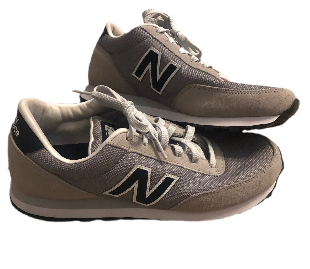 Mens new balance clearance 501 athletic shoe gray/brown