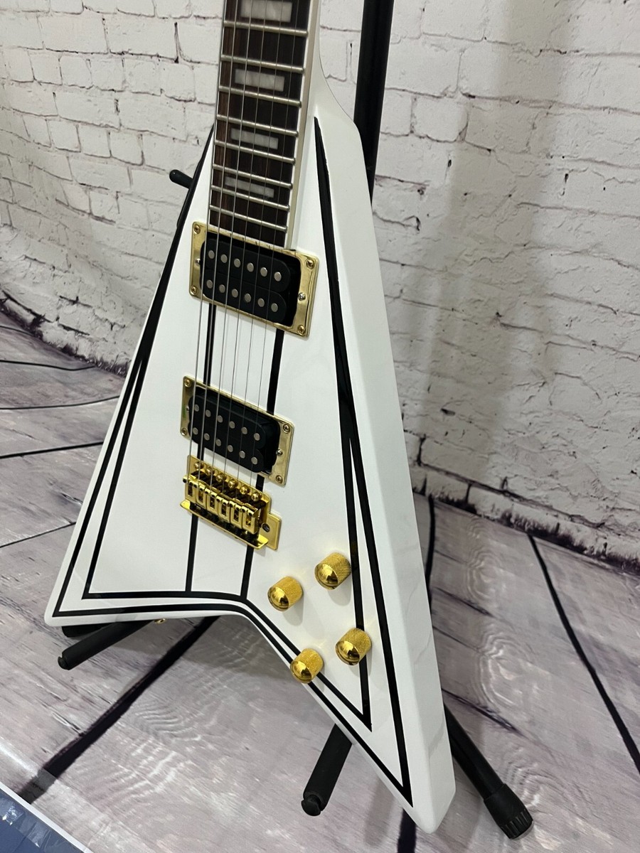 New Factory Customization Electric Guitar Randy Rhoads V Flying