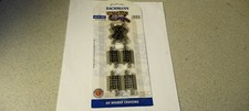 BACHMANN N SCALE EZ TRACK...60 DEGREE CROSSING... 44842