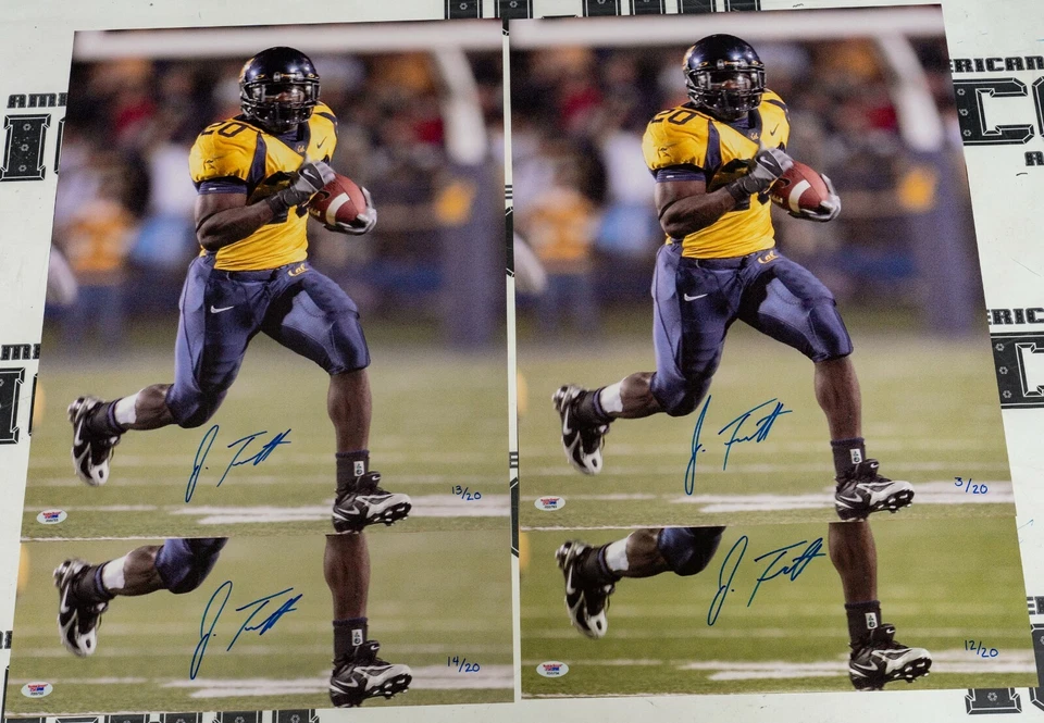Justin Forsett Signed Cal Golden Bears 16x20 Photo PSA/DNA COA Picture Autograph - Image 4 of 4