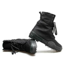 Mens Military Combat Canvas Boots Lace Up Tactical Army Ankle Boots Work Casual