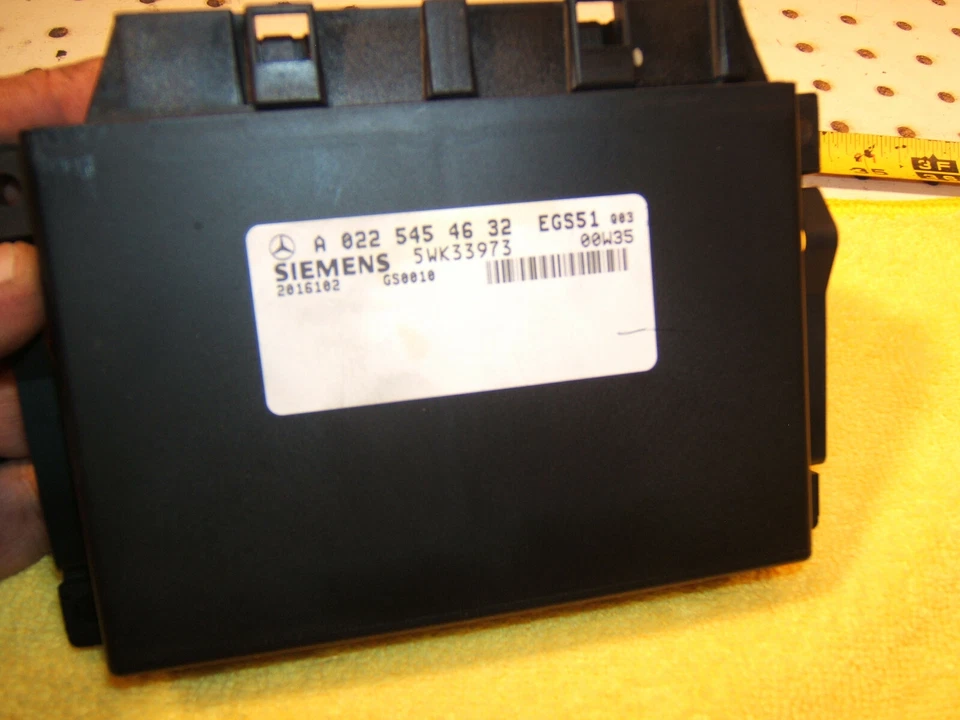 Controlador de transmisión automática original Mercedes 2001 W163 ML320 SIEMENS 1 computadora Foto 2 de 4