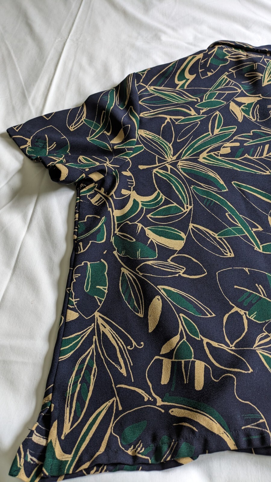 Women's size 16 Pendleton Leaf Design Button Up w… - image 7