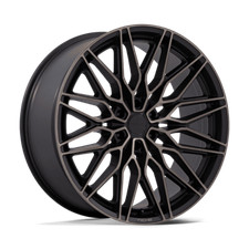 Niche Calabria M278 24 Inch Black Wheels Rims Chevy Gmc Cadillac 6x5.5 Lug 20mm