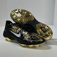 Nike Alpha Huarache Elite 3 Low Gold Baseball Cleats CV3553-001 Men’s US Size 15