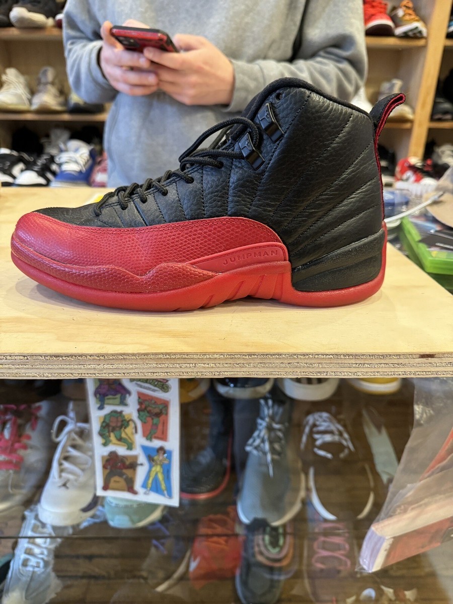 0017 su) Nike Air Jordan 12 XII Retro Flu Game 2016 BRED 130690