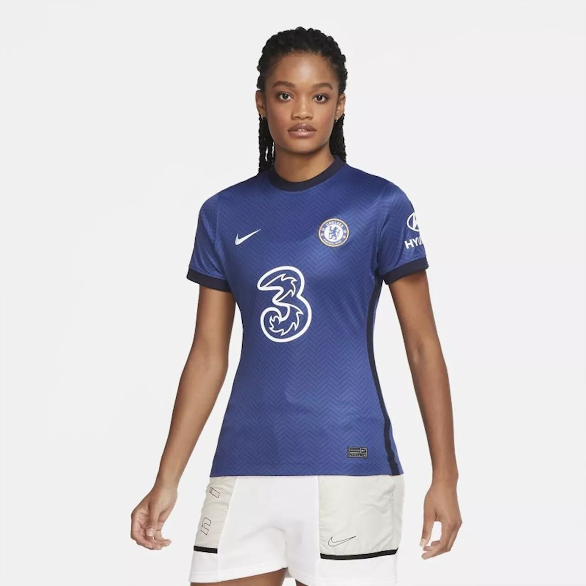 Nike Chelsea FC 2020 2021 Blue Womens Home Soccer Jersey Sz M