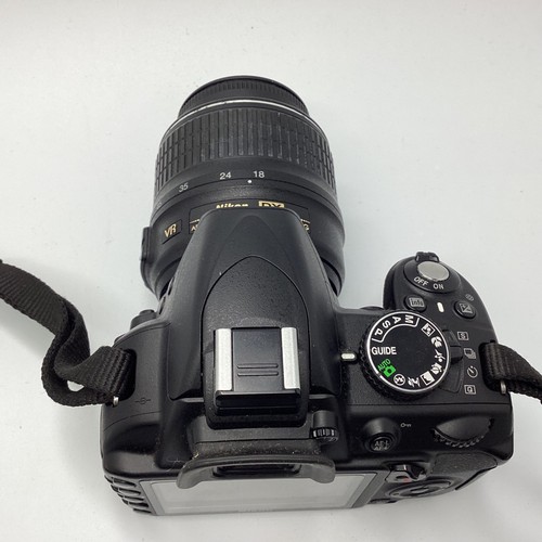 Nikon D3100 Black DSLR Camera & Nikon DX 18-55mm Lens UNTESTED (8D) MO#8756 - Imagen 6 de 12