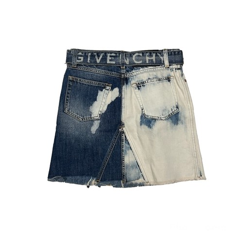 New Givenchy Denim Mini Skirt Size 34EU/2US MSRP: $795