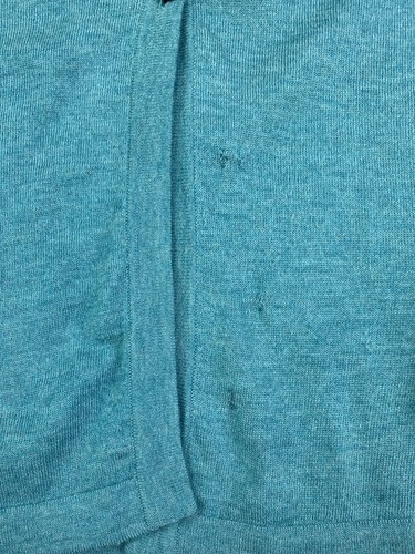 Boden 100% Cashmere Soft Blue Cardigan Shrug Size 12 *Read* - Picture 13 of 19