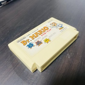 Dr. Mario Nintendo Famicom 1990 Japanese Version HVC-VU Puzzle Retro Games