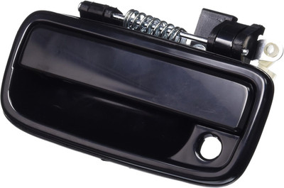 for 2001 to 2004 TOYTA TACOMA Front Left Door handle Outside Smooth Black