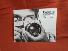 VINTAGE Canon QL FT 35mm camera instruction manual