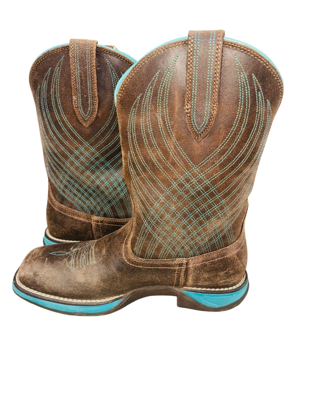 Ariat Anthem Java Western Performance Boots Squar… - image 13