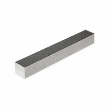 BULK BOX 1/4"x1' MFG 11174 Square Keystock Zinc Steel 10pcs