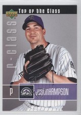 2004 Upper Deck R-Class Top of the Class Justin Hampson #125 0q3