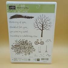 Stampin' Up Sheltering Tree Photopolymer Cling Stamp Set Tree Theme Spring Fall