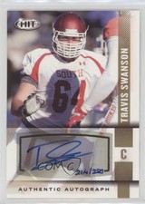 2014 SAGE Hit Auto Gold 214/250 Travis Swanson #A58 Auto 2f4