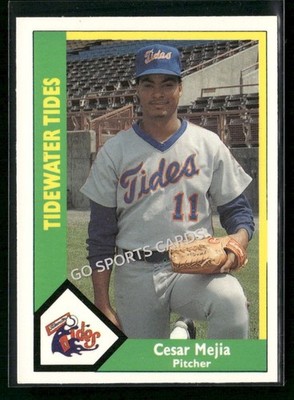 1990 CMC AAA/ProCards A & AA - Cesar Mejia #358 RC Rookie DR