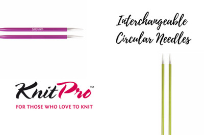 KnitPro Zing Interchangeable Circular Knitting Needles Normal - Sizes: 3mm-8mm