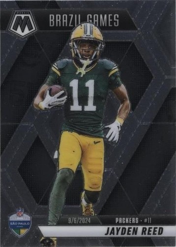2025 Mosaic - Jayden Reed Brazil Games Silver Mosaic Prizm #264