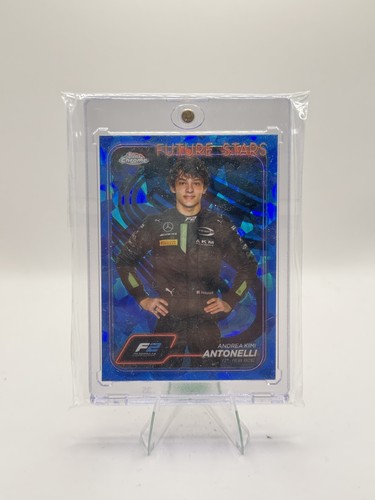 2024 Topps Chrome Sapphire F1 - F2 Future Stars Andrea Kimi Antonelli #22 (RC)
