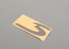 Emblème Porsche d'origine "S" (gris) pour Porsche 911 2002 2003 2004 2005