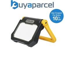 Image of Stanley SXLS50118E Rechargeable LED Folding Worklight 1500 Lumens SXLS50118E