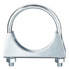 Muffler U-Bolt Clamps for 62mm Diameter Pipe 1pcs Saddle Type U-bolt Clamps