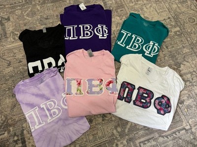 Pi Beta Phi Sorority T-Shirt Lot of 6