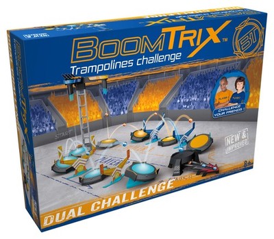 Boomtrix Dual Challenge Set Building Game Ages 6 and Up Board Game Kuge...